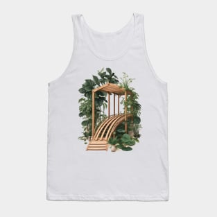 wooden bridge and botany Tank Top